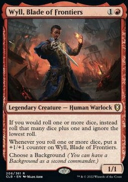 Wyll, Blade of Frontiers - Commander Legends: Battle for Baldur's Gate (Rare) [CLB-208] Main image