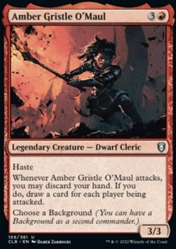 Amber Gristle O'Maul - Commander Legends: Battle for Baldur's Gate (Uncommon) [CLB-159] Hover Image
