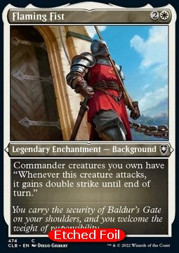 Flaming Fist (V.1) - Commander Legends: Battle for Baldur's Gate: Extras (Common) [XCLB-474] Main image