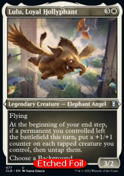 Lulu, Loyal Hollyphant (V.1) - Commander Legends: Battle for Baldur's Gate: Extras (Uncommon) [XCLB-477] Main image