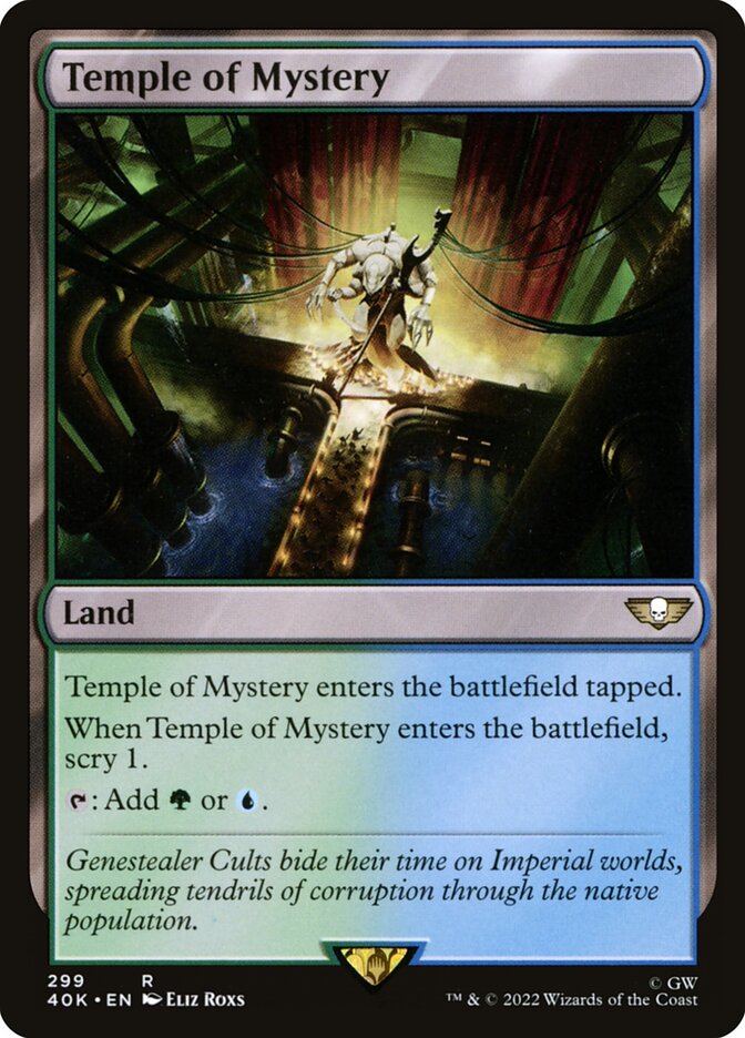 Temple of Mystery - Universes Beyond: Warhammer 40,000 (Rare) [40K-299] Hoofdafbeelding