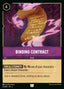 Binding Contract — Rise of the Floodborn (2ROF-65) Disney Lorcana card