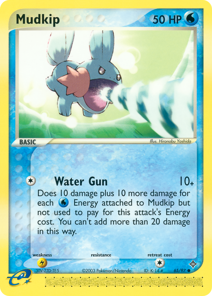 Mudkip – EX Dragon 65 – Pokémon TCG single card Image principale du produit
