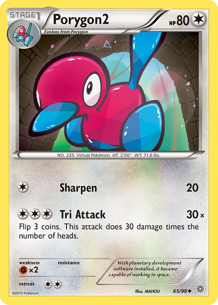 Porygon2 – Ancient Origins 65 – Pokémon TCG single card Hoofdafbeelding