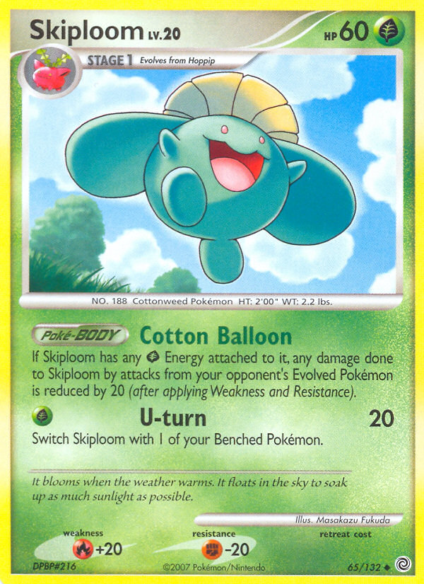 Skiploom Lv.20 – Secret Wonders 65 – Pokémon TCG single card Hoofdafbeelding