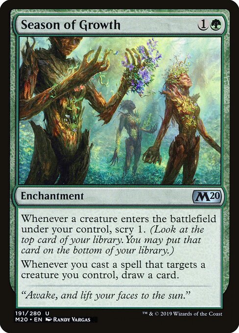 Season of Growth – Core 2020 (M20-191) Magic: The Gathering card