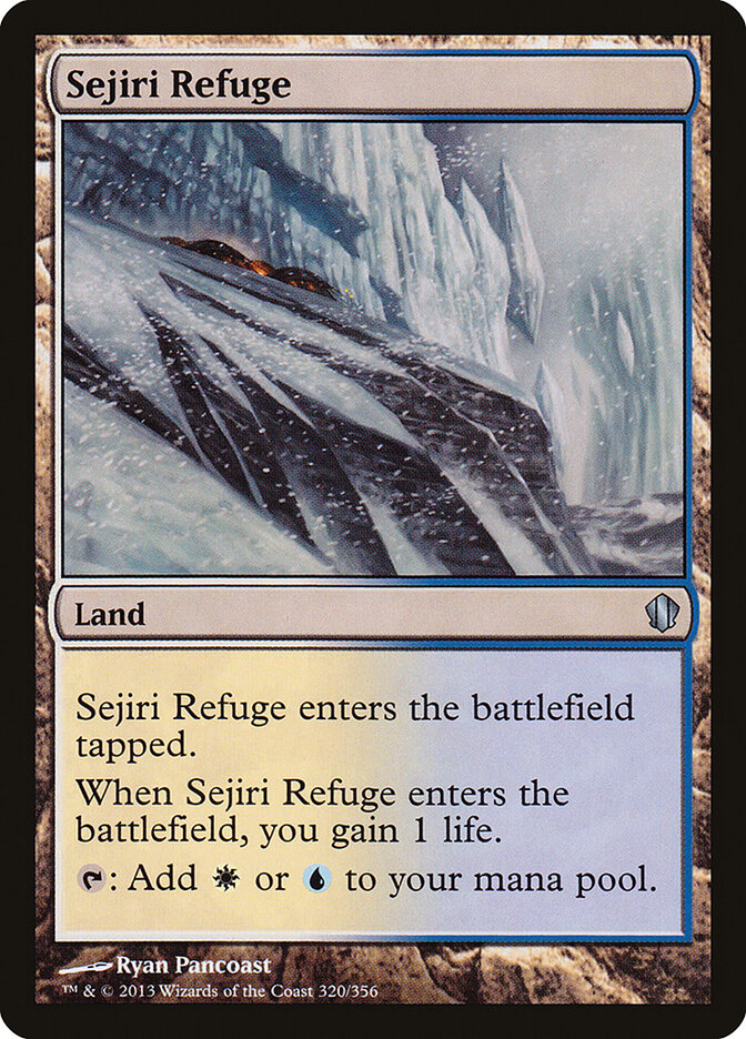Sejiri Refuge - Commander 2013 (Uncommon) [C13-320] Image principale du produit