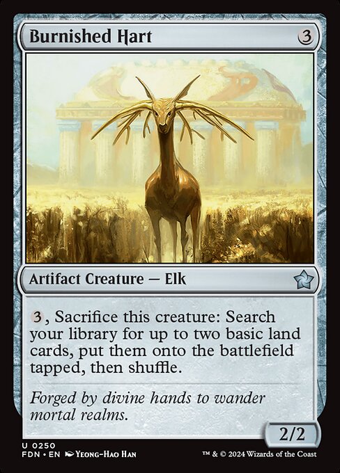 Burnished Hart – Magic: The Gathering Foundations (FDN-250) Magic: The Gathering card