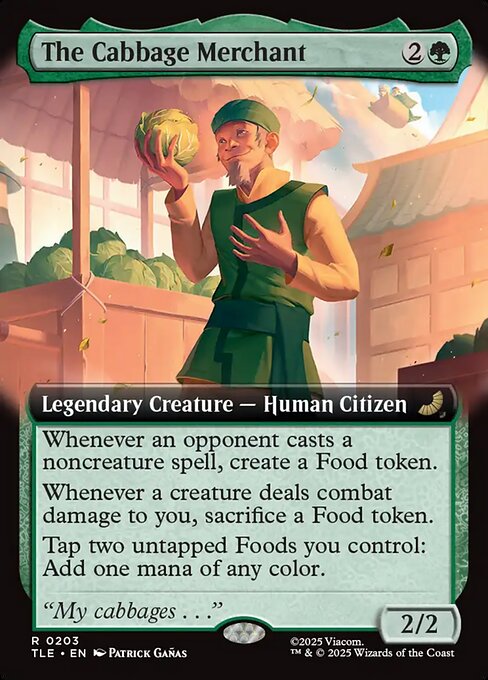 The Cabbage Merchant – Avatar: The Last Airbender Eternal (TLE-203) Magic: The Gathering card | LC-REM-20260804-15562143760716-65ffb473-0a11-44c2-9311-f39d69eef713
