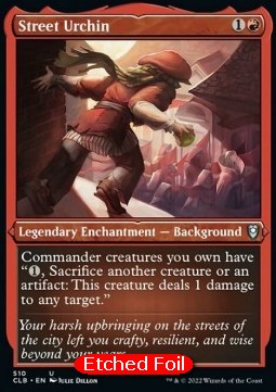 Street Urchin (V.1) - Commander Legends: Battle for Baldur's Gate: Extras (Uncommon) [XCLB-510] Hoofdafbeelding