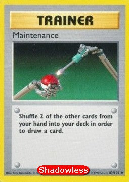 Maintenance - Base Set (Uncommon) [BS-83] Main image