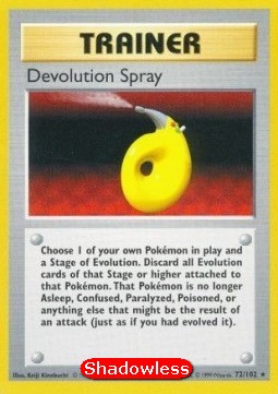 Devolution Spray - Base Set (Rare) [BS-72]