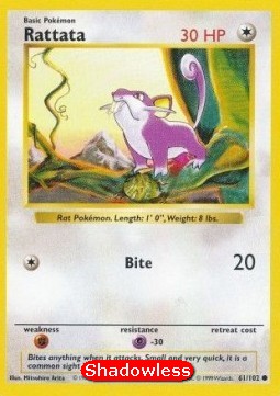 Rattata - Base Set (Common) [BS-61] Main image