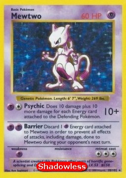 Mewtwo - Base Set (Holo Rare) [BS-10]