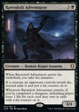 Ravenloft Adventurer - Commander Legends: Battle for Baldur's Gate (Rare) [CLB-142] Main image