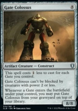 Gate Colossus - Commander Legends: Battle for Baldur's Gate (Uncommon) [CLB-315] Hover Image