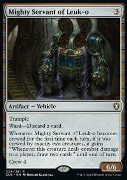 Mighty Servant of Leuk-o - Commander Legends: Battle for Baldur's Gate (Rare) [CLB-324] Main image