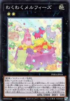 Joyous Melffys (V.1 - Super Rare) - Phantom Rage (OCG) (Super Rare) [PHRA-JP-044] Hover Image