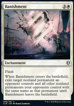 Banishment - Commander Legends: Battle for Baldur's Gate (Uncommon) [CLB-8] Immagine principale del prodotto