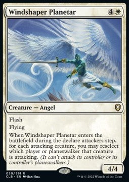 Windshaper Planetar - Commander Legends: Battle for Baldur's Gate (Rare) [CLB-50] Hauptbild
