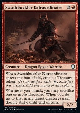 Swashbuckler Extraordinaire - Commander Legends: Battle for Baldur's Gate (Uncommon) [CLB-198] Hauptbild