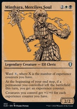 Minthara, Merciless Soul (V.2) - Commander Legends: Battle for Baldur's Gate: Extras (Uncommon) [XCLB-432] Imagen principal del producto