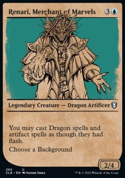 Renari, Merchant of Marvels (V.2) - Commander Legends: Battle for Baldur's Gate: Extras (Uncommon) [XCLB-386] Imagen principal del producto
