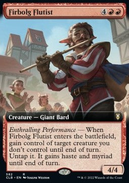 Firbolg Flutist - Commander Legends: Battle for Baldur's Gate: Extras (Rare) [XCLB-582]