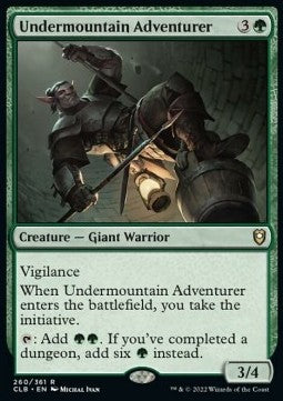 Undermountain Adventurer - Commander Legends: Battle for Baldur's Gate (Rare) [CLB-260]