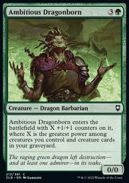 Ambitious Dragonborn - Commander Legends: Battle for Baldur's Gate (Common) [CLB-213] Main image