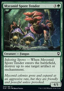 Myconid Spore Tender - Commander Legends: Battle for Baldur's Gate (Common) [CLB-243] Immagine principale del prodotto