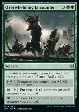 Overwhelming Encounter - Commander Legends: Battle for Baldur's Gate (Uncommon) [CLB-245]