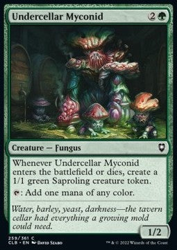 Undercellar Myconid - Commander Legends: Battle for Baldur's Gate (Common) [CLB-259] Immagine principale del prodotto
