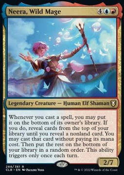Neera, Wild Mage - Commander Legends: Battle for Baldur's Gate (Rare) [CLB-288] Main image