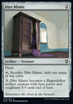 Dire Mimic - Commander Legends: Battle for Baldur's Gate (Common) [CLB-310] Hover Image