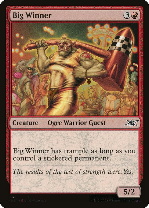 Big Winner – Unfinity (UNF-387) Magic: The Gathering card | LC-REM-20260804-15339936416076-660ad6c1-355a-4a99-8a7d-c754cea81fb4