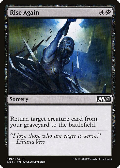 Rise Again – Core 2021 (M21-119) Magic: The Gathering card