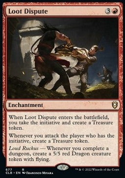 Loot Dispute (V.1) - Commander Legends: Battle for Baldur's Gate: Extras (Rare) [XCLB-677] Hoofdafbeelding