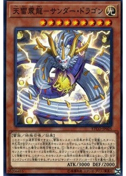 Thunder Dragonlord — Eternity Code (OCG) (ETCO-JP-025) Yu-Gi-Oh! card Main image