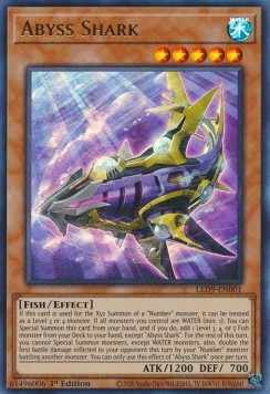Abyss Shark - Legendary Duelists: Duels From the Deep (Ultra Rare) [LED9-001] Image principale du produit