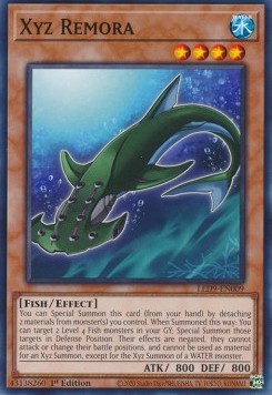 Xyz Remora - Legendary Duelists: Duels From the Deep (Common) [LED9-009] Hover Image
