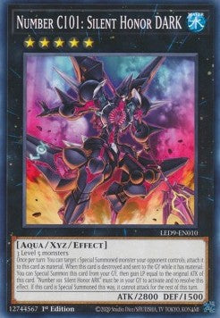 Number C101: Silent Honor DARK - Legendary Duelists: Duels From the Deep (Common) [LED9-010]