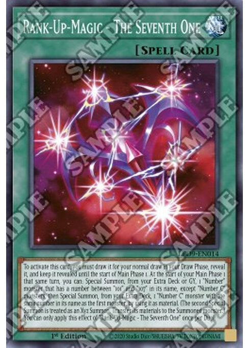 Rank-Up-Magic - The Seventh One — Legendary Duelists: Duels From the Deep (LED9-014) Yu-Gi-Oh! card Immagine principale del prodotto
