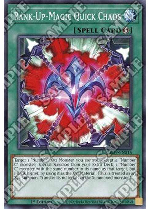 Rank-Up-Magic Quick Chaos — Legendary Duelists: Duels From the Deep (LED9-015) Yu-Gi-Oh! card Immagine principale del prodotto