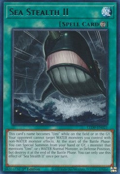 Sea Stealth II - Legendary Duelists: Duels From the Deep (Rare) [LED9-021]