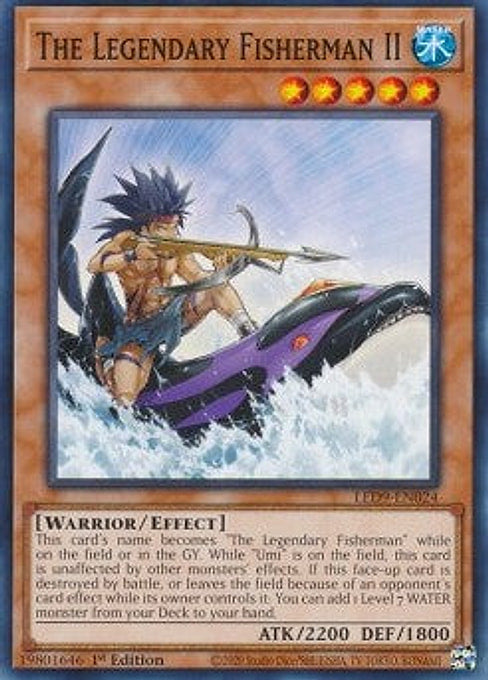 The Legendary Fisherman II — Legendary Duelists: Duels From the Deep (LED9-024) Yu-Gi-Oh! card Hauptbild
