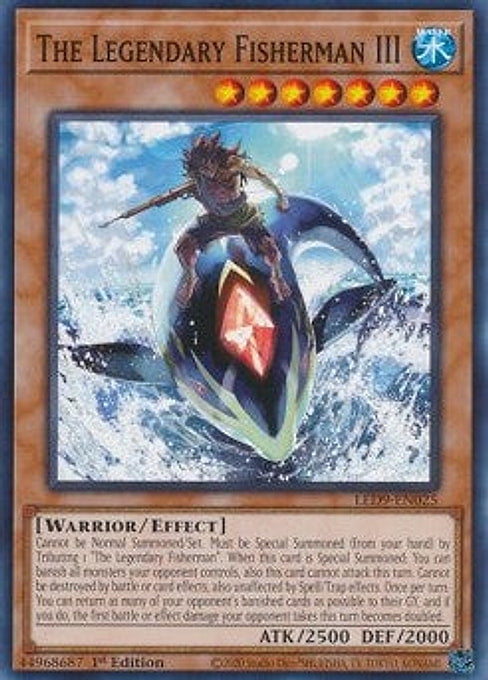 The Legendary Fisherman III — Legendary Duelists: Duels From the Deep (LED9-025) Yu-Gi-Oh! card Immagine principale del prodotto