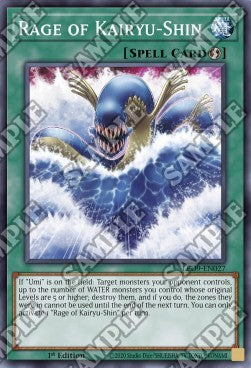 Rage of Kairyu-Shin - Legendary Duelists: Duels From the Deep (Common) [LED9-027] Imagen principal del producto