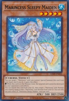 Marincess Sleepy Maiden - Legendary Duelists: Duels From the Deep (Rare) [LED9-032] Imagen principal del producto