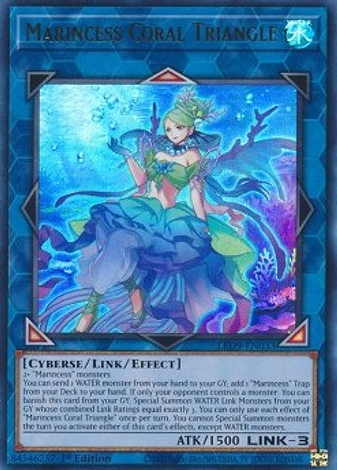 Marincess Coral Triangle — Legendary Duelists: Duels From the Deep (LED9-033) Yu-Gi-Oh! card Main image